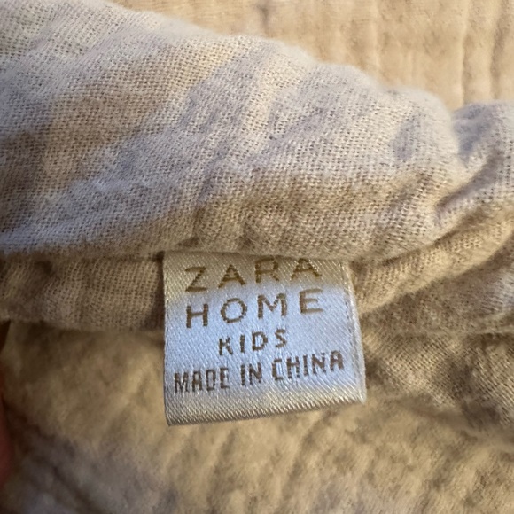 Zara home set chiffon carrycot wrap and chiffon organizer Moons & Stars - Picture 6 of 9